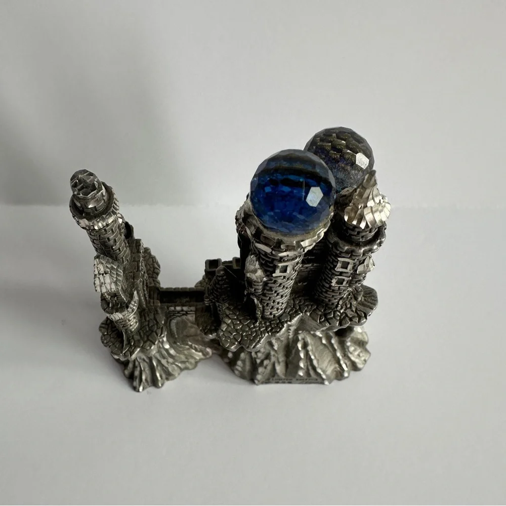 American Collectors Guild Pewter Castle Figurine Limited Edition